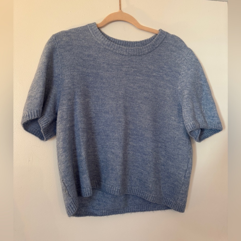 H&M Soft Blue Crew Neck Sweater